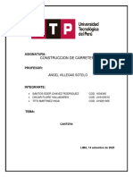 Informe de Cantera