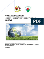 GUIDANCE DOCUMENT EIA Registration Scheme