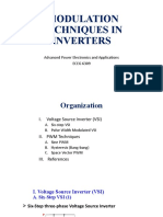 Modulation Techniques in Inverters: Advanced Power Electronics and Applications ECEG 6309