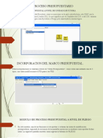 Modulo de Proceso Presupuestario