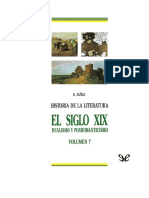 Ia Ez Eduardo - Historia de La Literatura VII - El Siglo XIX Realismo Y Posromanticismo