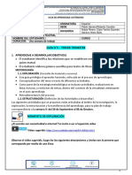 3 Español 3 Periodo Guía #5 El Guión Teatral PDF