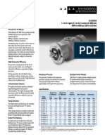 PF1000 Series Checkball Piston Pumps: Pressures To 10 000 Psi