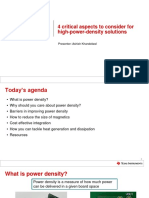 4 Critical Aspects To Consider For High-Power-Density Solutions