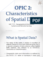 MIS 7119-Characteristics of Spatial Data