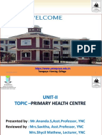 UNIT-II-PHC AND CHC-Anand