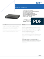 Nvr1B08Hs-8P/E: 8 Channel Compact 1U 8poe H.265 Network Video Recorder