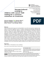 Acute Chemotherapy-Induced Nausea and Vomiting in Children With Cancer Still Waiting For A Common Consensus On Treatment PDF