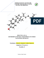 Determinacion de Colesterol