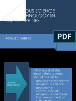 Indigenous Science and Technology in The Philippines