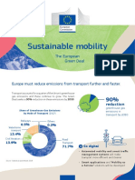 Sustainable Mobility: The European Green Deal