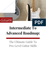 Intermediate To Advanced Roadmap:: The Ultimate Guide To Pro-Level Guitar Skills