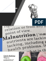 48.1 Malnutrition: Unit 2: Nutrients, Digestive System and Excretory System