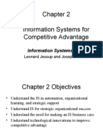 Information Systems For Competitive Advantage