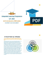 Integrated Learning Programme ILP-2021: Both In English & िहन्दी (HINDI)