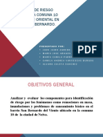 Diagnóstico de Riesgo Ambiental en La Comuna 10 2