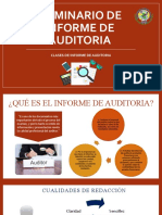 Clases de Informe de Auditoria