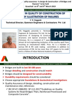 Managing Quality in Bridge Construction - IABSE Guwahat - V N Heggade