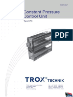 Constant Pressure Control Unit: Type CPC