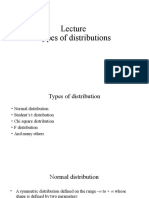 Lecture Types of Distribution