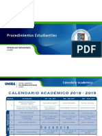 Procedimientos Estudiantiles Unibe