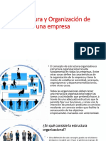 Estructura y Organización de Una Empresa