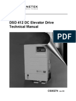 DSD 412 DC Elevator Drive Technical Manual