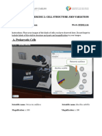 Cell Structure and Variation