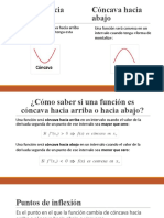 Concavidad y Puntos de Inflexión