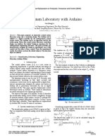 Control System Laboratory With Arduino: 2018 International Symposium On Computer, Consumer and Control (IS3C)