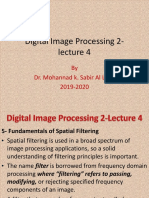 Digital Image Processing 2 Lecture 4 PDF