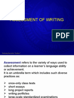 Assessing Student Writing