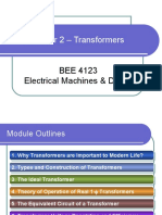 Chapter 2 - Transformers: BEE 4123 Electrical Machines & Drives