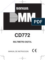 Sanwa CD772 PDF