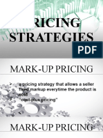 Pricing Strategies