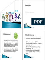 Discapacidad Intelectual Intervencion PDF