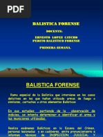 Balistica Forense