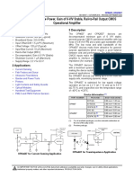 Opax607 50-Mhz, Low-Power, Gain of 6-V/V Stable, Rail-To-Rail Output Cmos Operational Amplifier