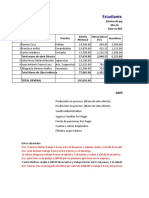 Contabilidad de Costo I, Tarea 4 (Nomina)