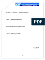 Trabajo Lexicologia y Semiotica Gastronomía Mexicana