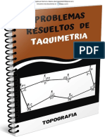 Problemas Resueltos de Taquimetria Topografia 1 Downloable