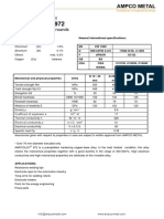 Ampcoloy 972: Technical Data Sheet