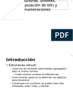 Estructura y Uniones en C