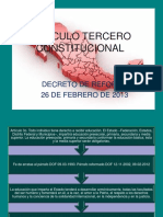 Artículo Tercero Constitucional