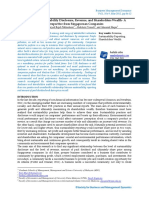 Voluntary Sustainability Disclosure, Revenue, and Shareholders Wealth-A Perspective From Singaporean Companies