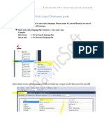 Multi Lingual Developers Guide: Res - Fr.resx Res - Ar.resx