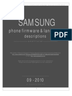 Samsung Firmware Langpacks Descriptions 09 2010