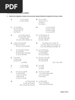 Ejercicios para Practicar GAUSS