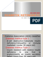 Diabetik Retinopati: Dr. Delfi, Mked (Oph), SPM (K)