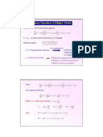 2.2 Higher-Order Linear ODE